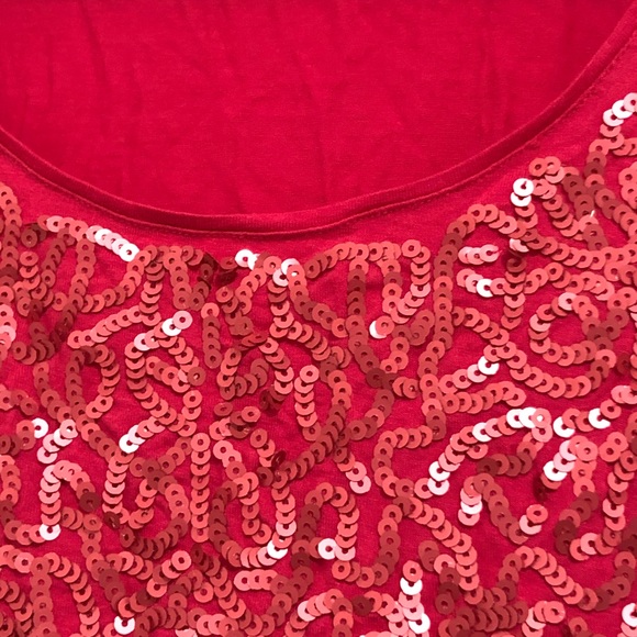Sequin pink top - Picture 2 of 2